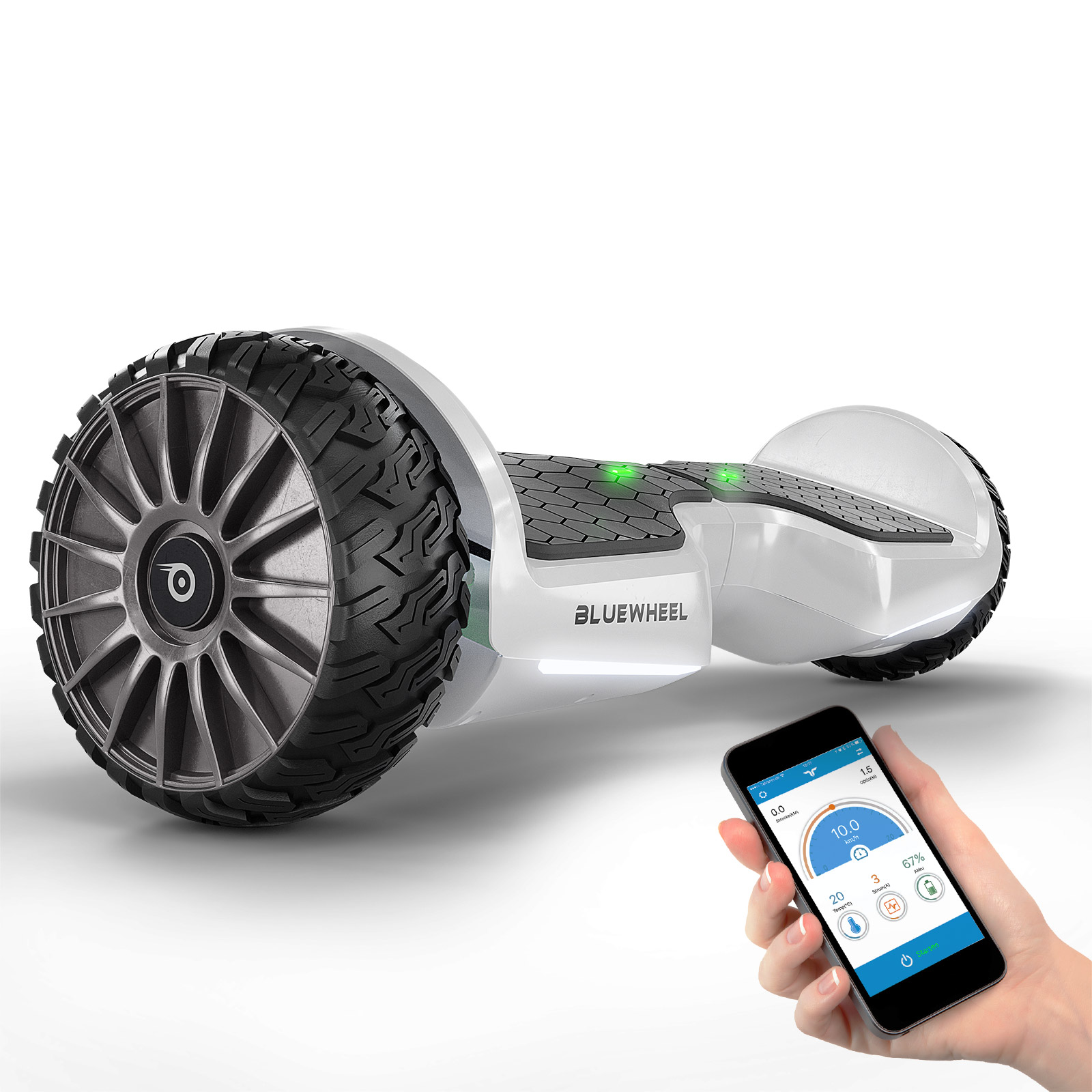 HX380 Hoverboard Weiß