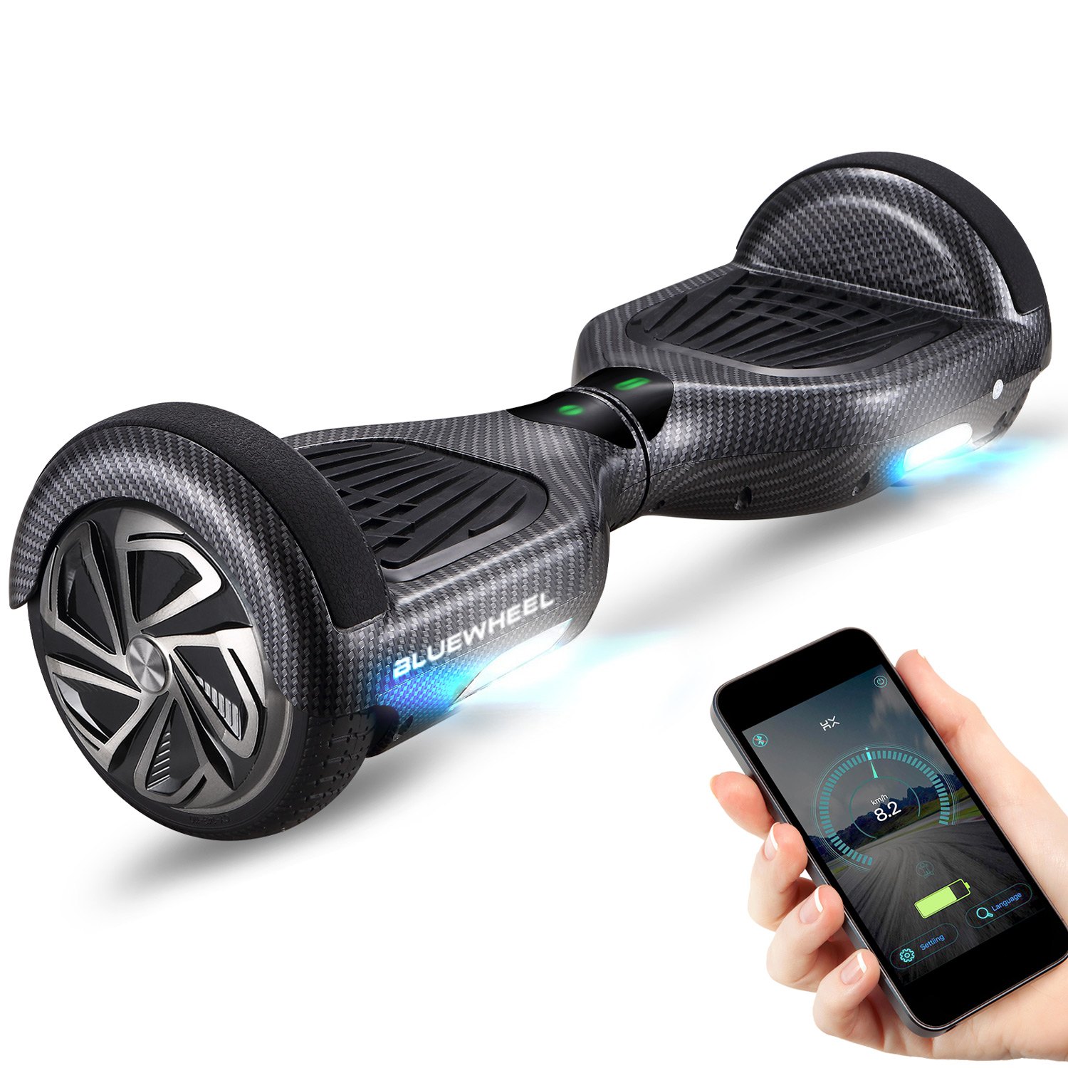 HX310s Hoverboard Carbon